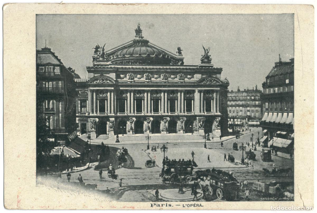 Postales: Op&eacute;ra (PARIS)_Appenzell. s.n. (Bottom Center) / Teatros Francia