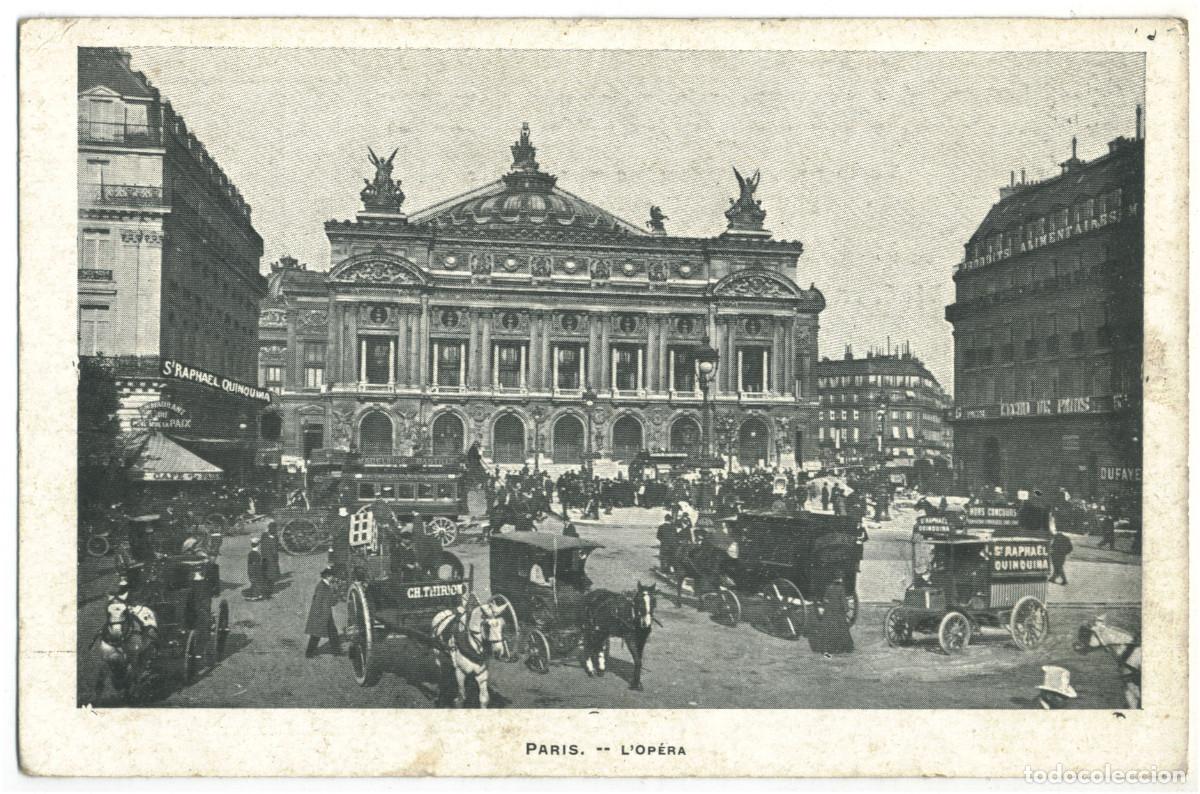 Postales: Op&eacute;ra (PARIS)_Sin datos. s.n. (Bottom Center) / Teatros Francia