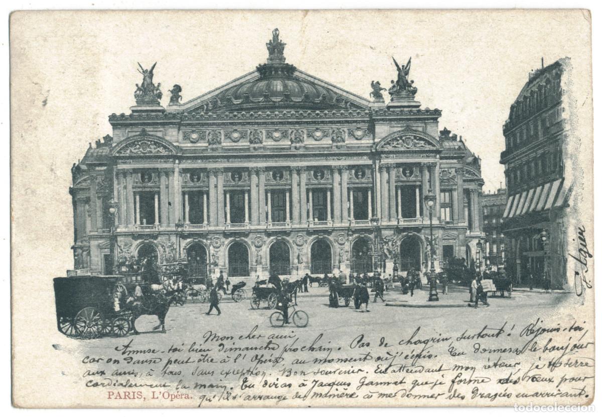 Postales: Op&eacute;ra (PARIS)_Sin datos. s.n. (Bottom Left) / Teatros Francia
