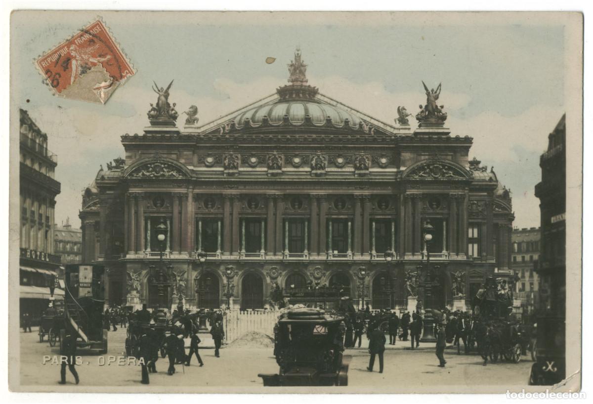 Postales: PARIS_Op&eacute;ra_Sin datos / Teatros Francia