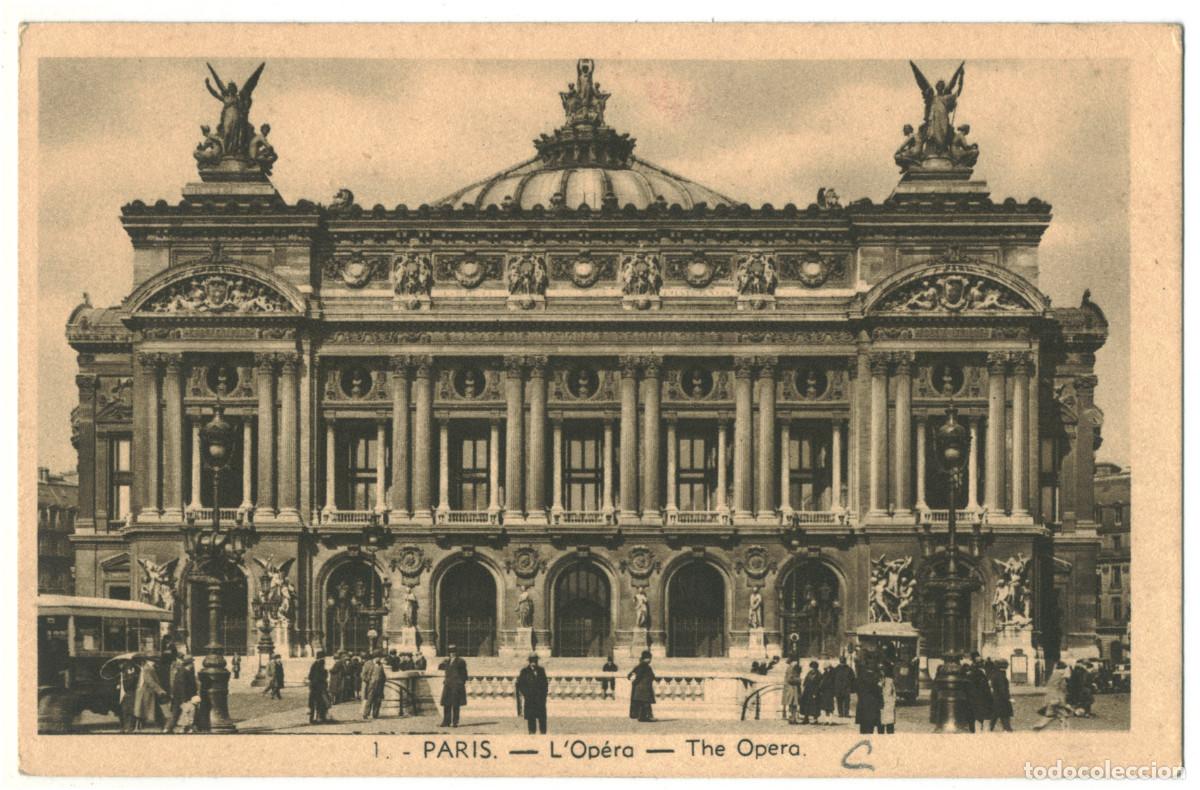 Postales: Op&eacute;ra (PARIS)_A.Leconte. 1 / Teatros Francia