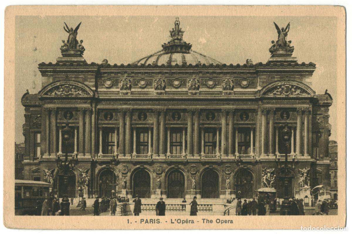 Postales: Op&eacute;ra (PARIS)_A.Leconte. 1 / Teatros Francia