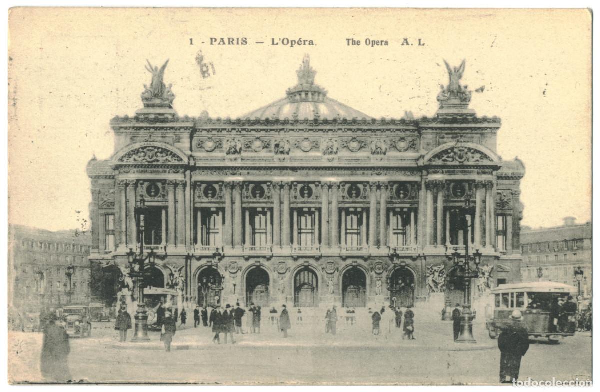 Postales: Op&eacute;ra (PARIS)_A.Leconte. 1 / Teatros Francia