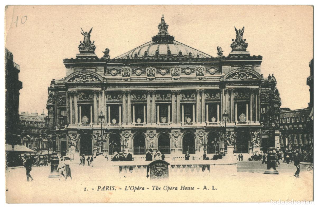 Postales: Op&eacute;ra (PARIS)_A.Leconte. 1 / Teatros Francia