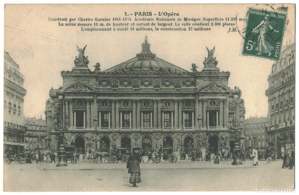 Postales: Op&eacute;ra (PARIS)_J.H. 1 / Teatros Francia