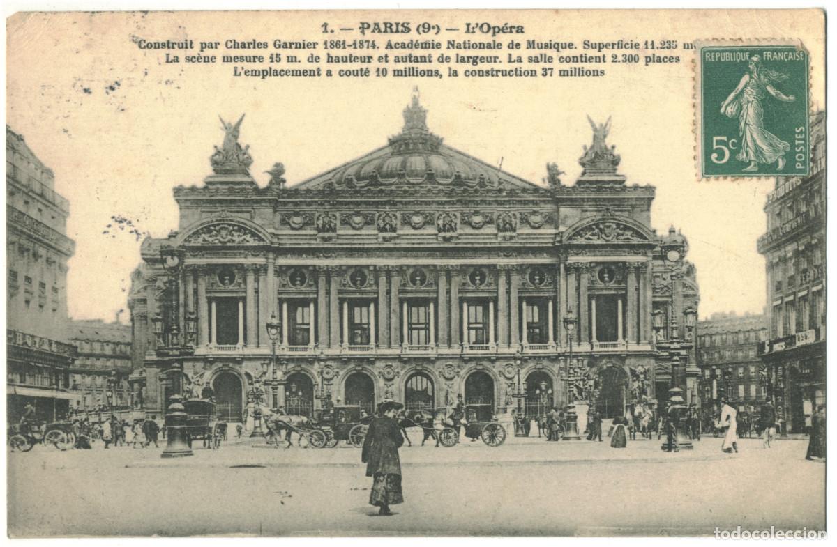 Postales: Op&eacute;ra (PARIS)_J.H. 1 / Teatros Francia