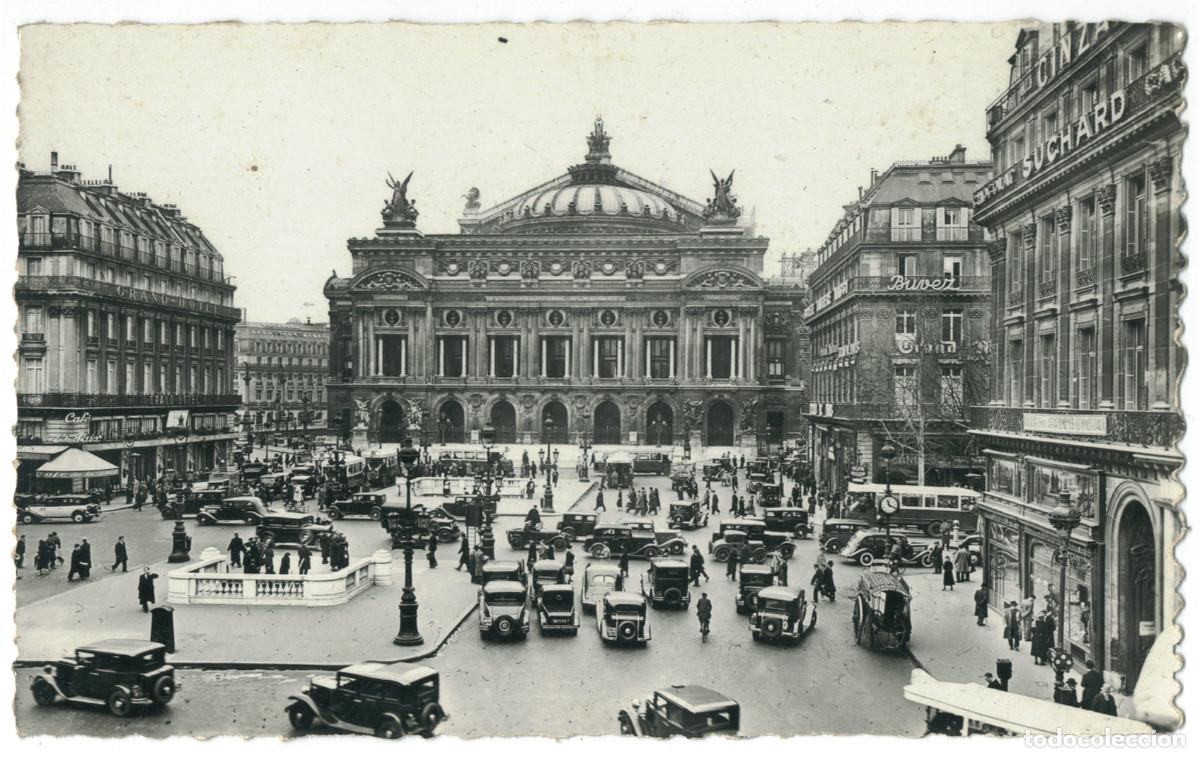 Postales: Op&eacute;ra, Place (PARIS)_Chantal. 2 / Teatros Francia