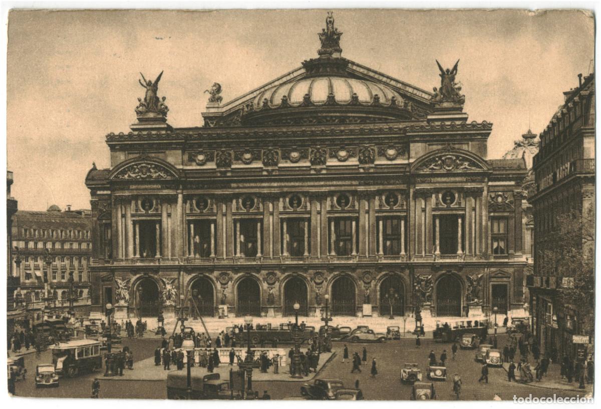 Postales: Op&eacute;ra (PARIS)_Globe. 2 / Teatros Francia
