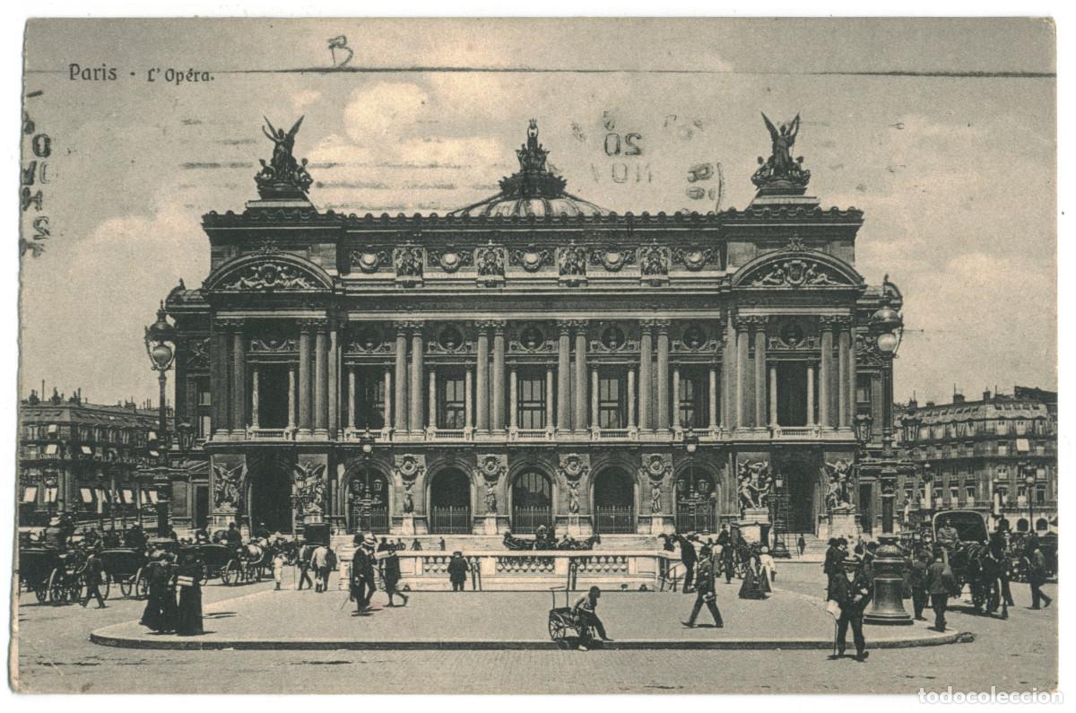 Postales: Op&eacute;ra (PARIS)_J. de Cima. 5 / Teatros Francia