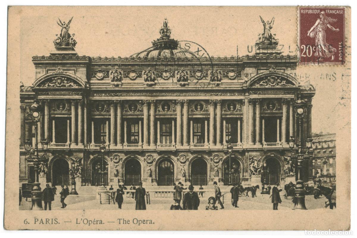 Postales: Op&eacute;ra (PARIS)_Sin datos. 6 / Teatros Francia