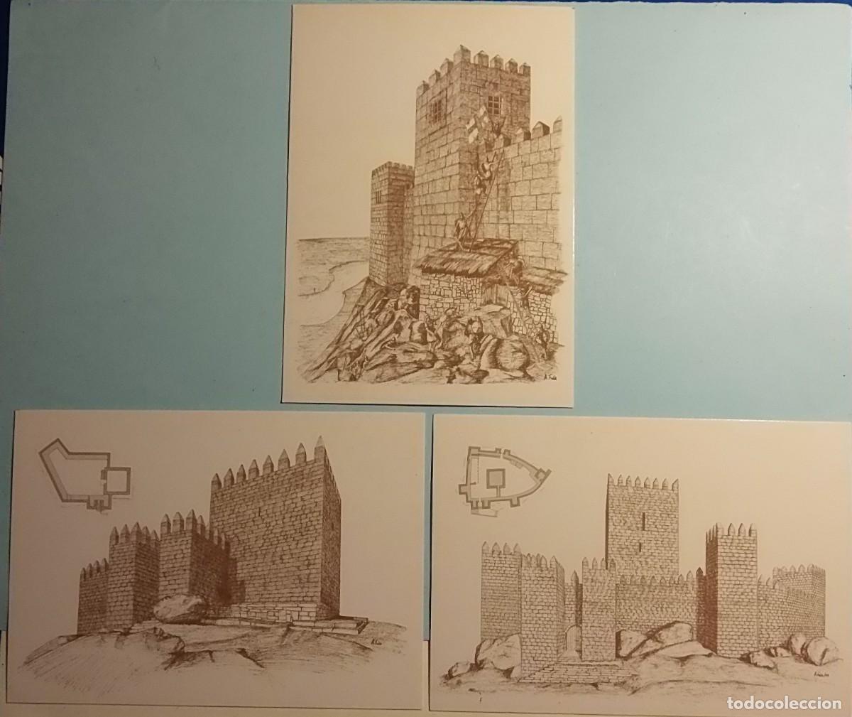 Postales: TARJETA POSTAL - PORTUGAL - CASTILLOS (GUIMARAES, P&Oacute;VOA DO LANHOSO).