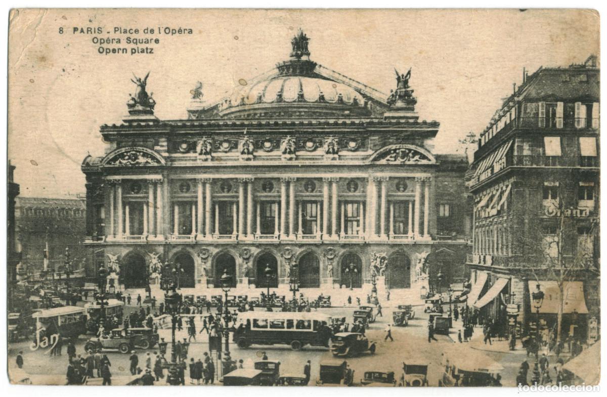 Postales: PARIS_Op&eacute;ra_F. Fleury 8 / Teatros Francia