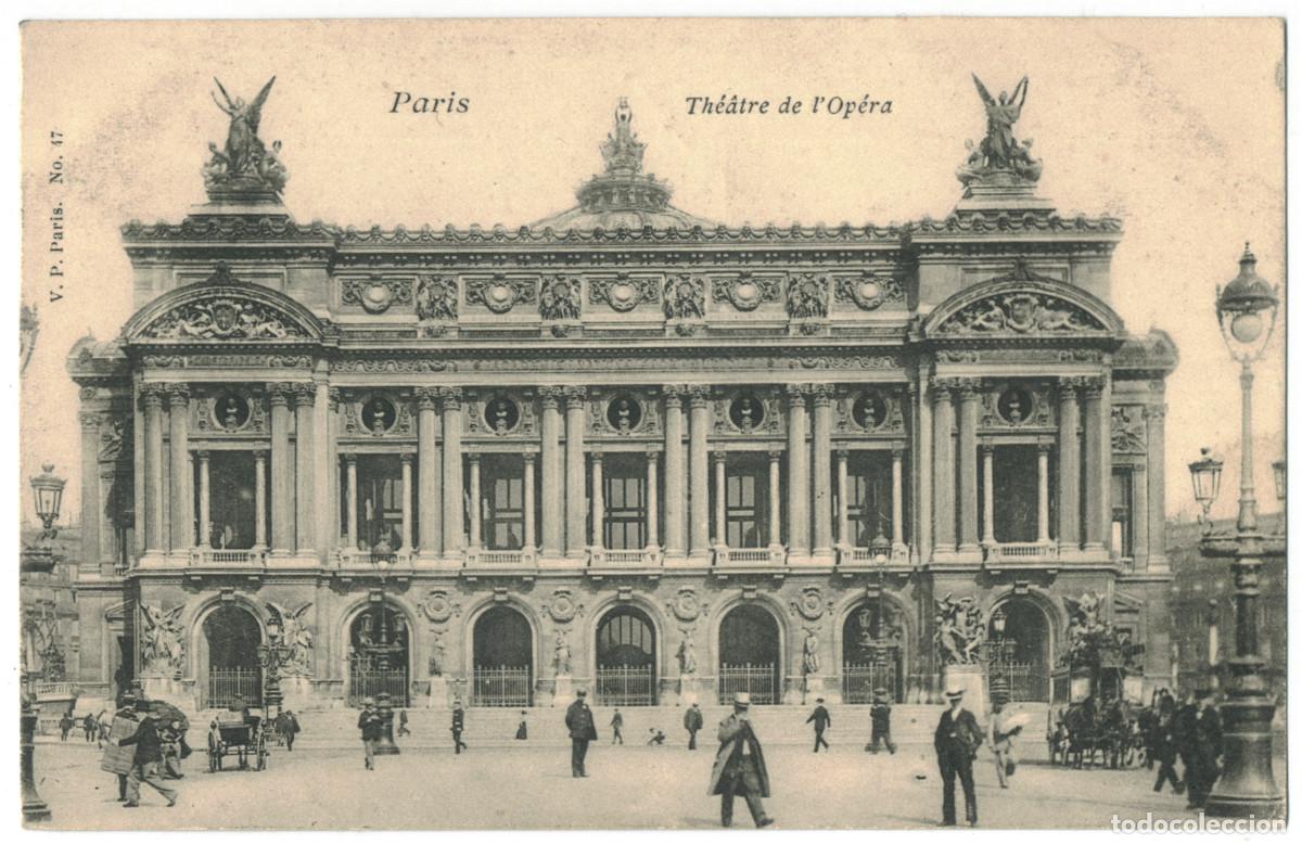 Postales: Op&eacute;ra (PARIS)_V. P. 17 / Teatros Francia