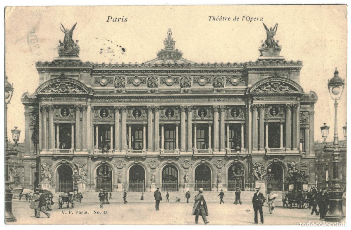Postales: Op&eacute;ra (PARIS)_V. P. 13 / Teatros Francia