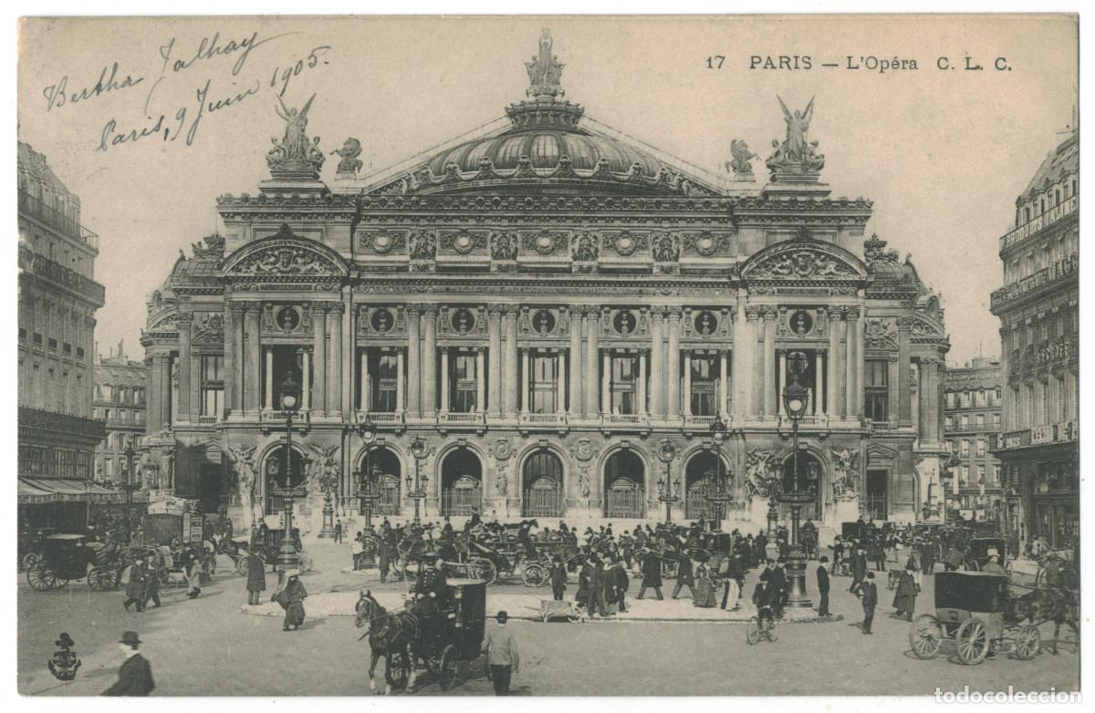 Postales: PARIS_Op&eacute;ra_C.L.C. 17 / Teatros Francia