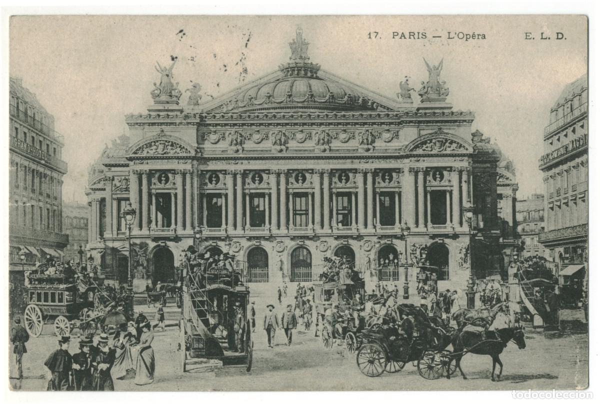 Postales: PARIS_Op&eacute;ra_C.L.C. 17 / Teatros Francia