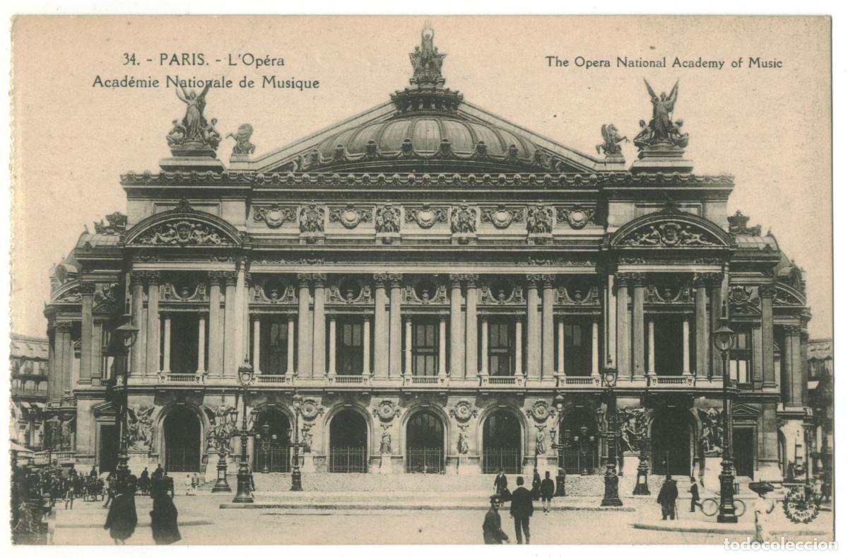 Postales: PARIS_Op&eacute;ra_L'Abeille 34 / Teatros Francia