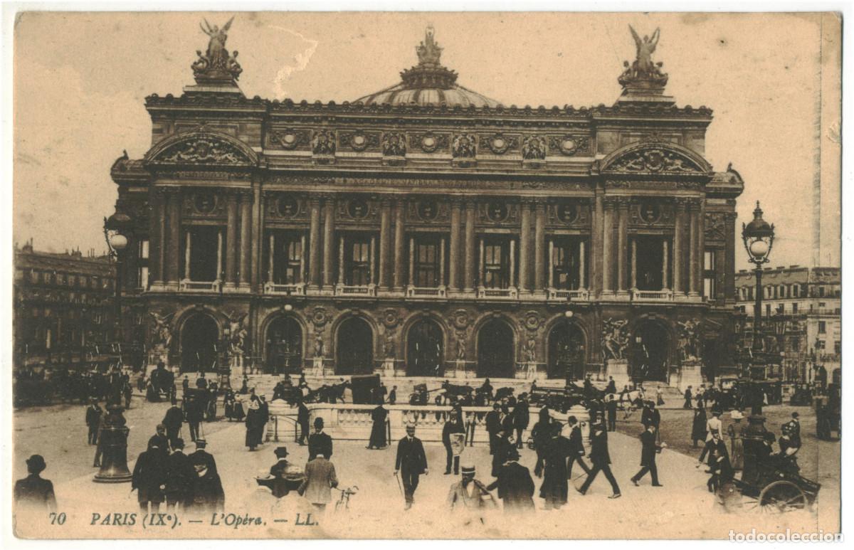 Postales: Op&eacute;ra (PARIS)_L&eacute;vy. 70 / Teatros Francia