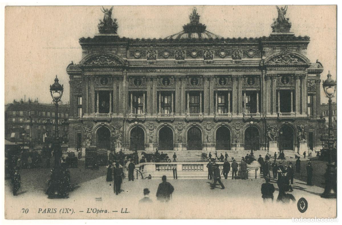 Postales: Op&eacute;ra (PARIS)_L&eacute;vy. 70 / Teatros Francia