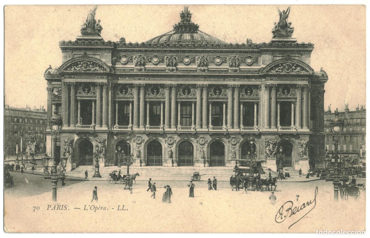 Postales: Op&eacute;ra (PARIS)_L&eacute;vy. 70 / Teatros Francia