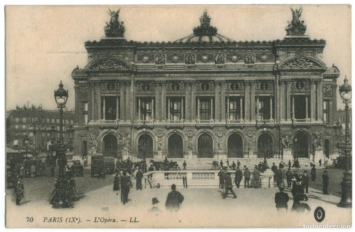 Postales: Op&eacute;ra (PARIS)_L&eacute;vy. 70 / Teatros Francia