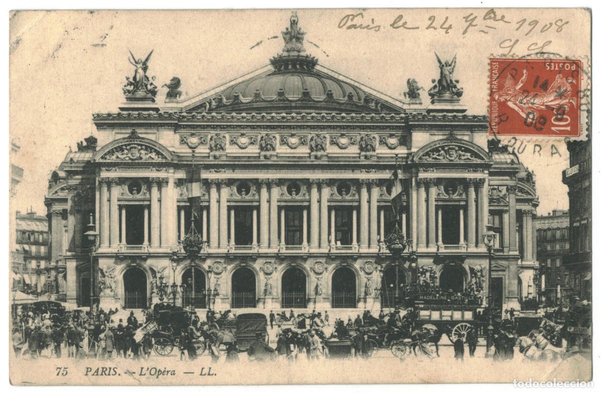 Postales: Op&eacute;ra (PARIS)_L&eacute;vy. 75 / Teatros Francia
