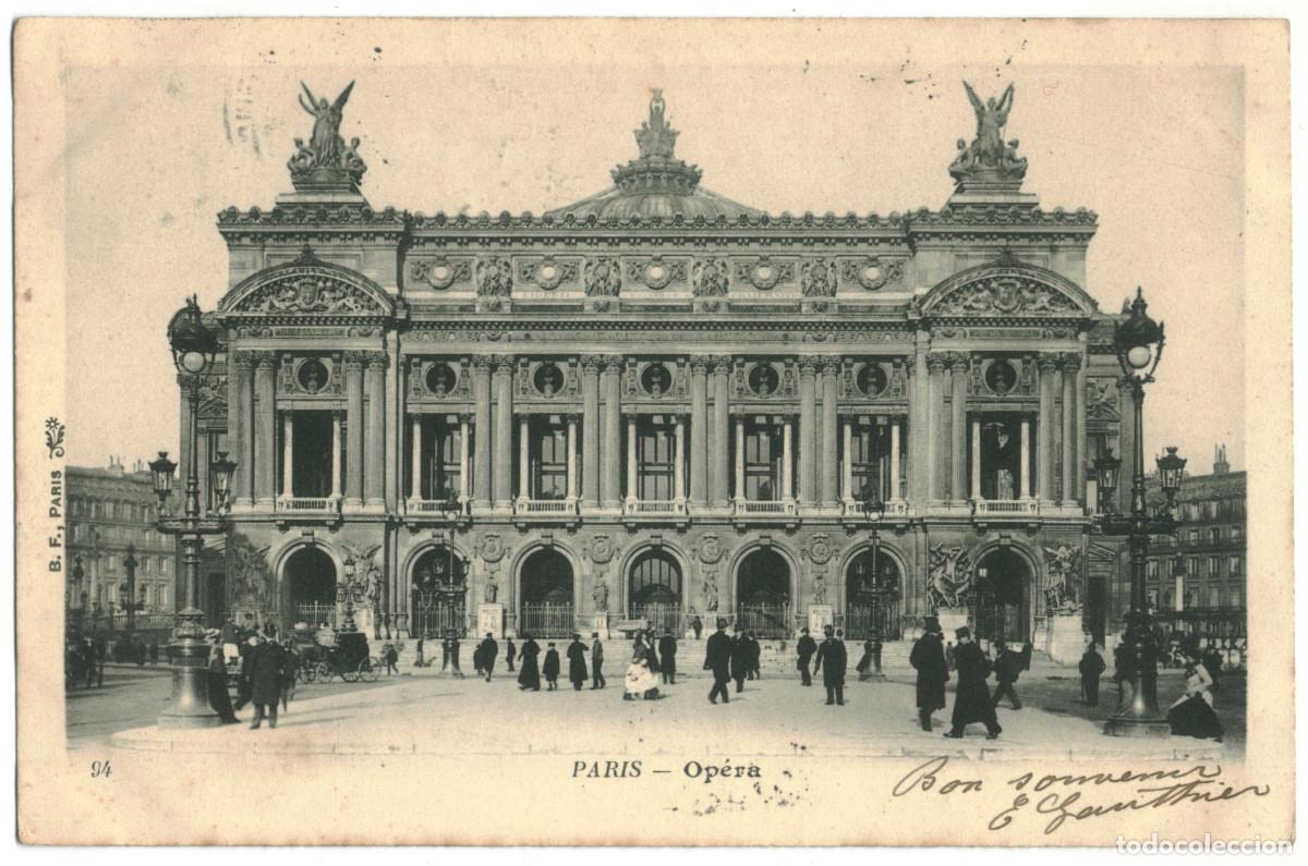 Postales: Op&eacute;ra (PARIS)_B.F. 94 / Teatros Francia