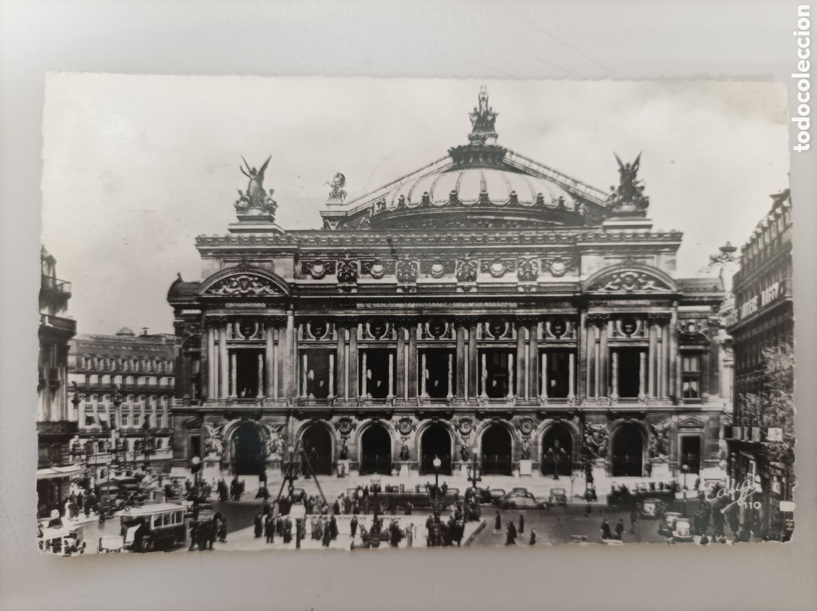 Postales: Op&eacute;ra (PARIS)_Edug; 110 / Teatros Francia