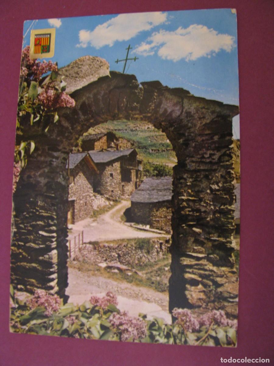Postales: POSTAL DE ANDORRA, PRINCIPAT D'ANDORRA. CANILLO. VISTA PARCIAL. CIRCULADA