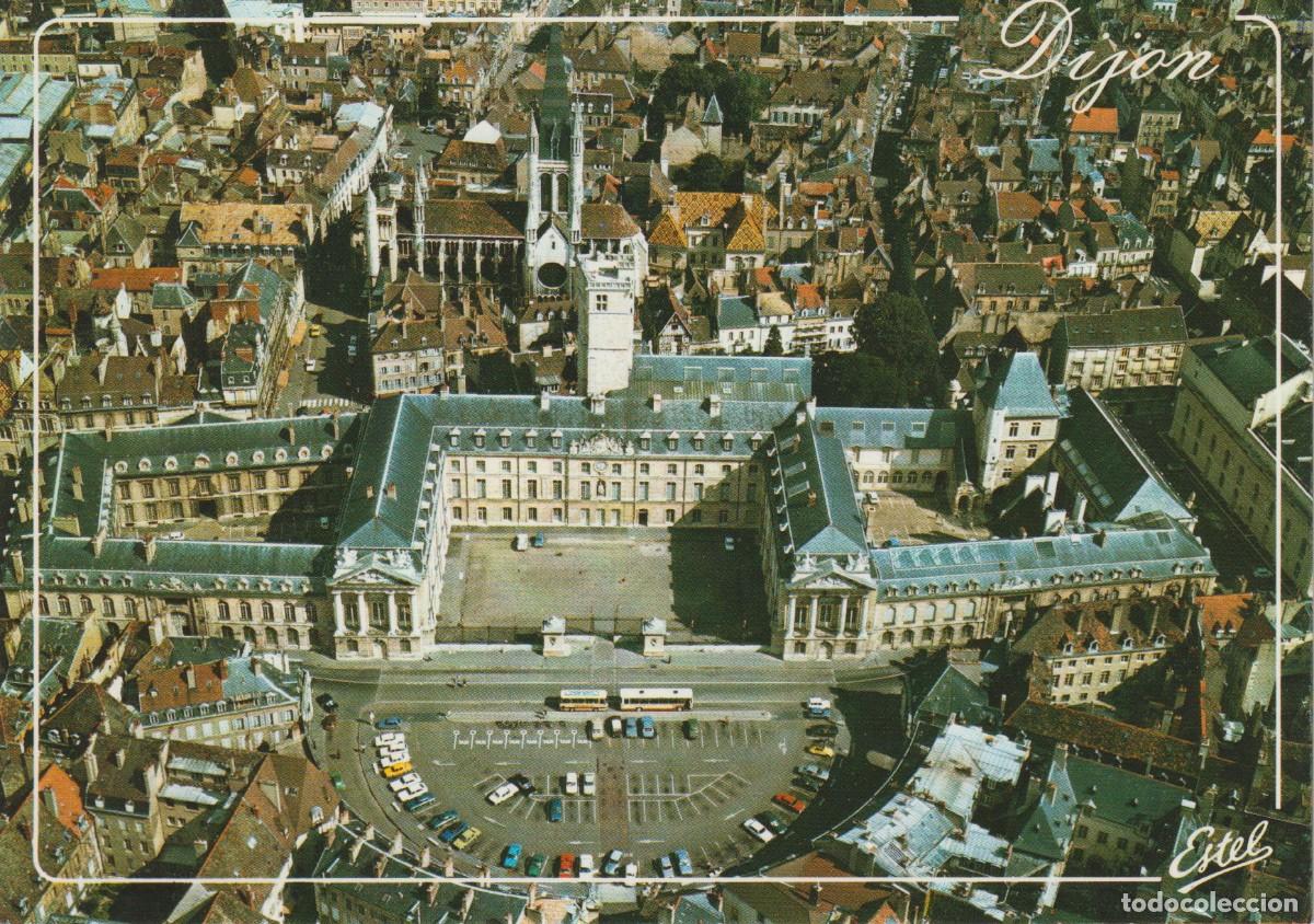 Postales: DIJON. FRANCIA. VISTA AEREA ... 1 FLECHA CON BOLIGRAFO EN ESQUINA SUPERIOR DERECHA