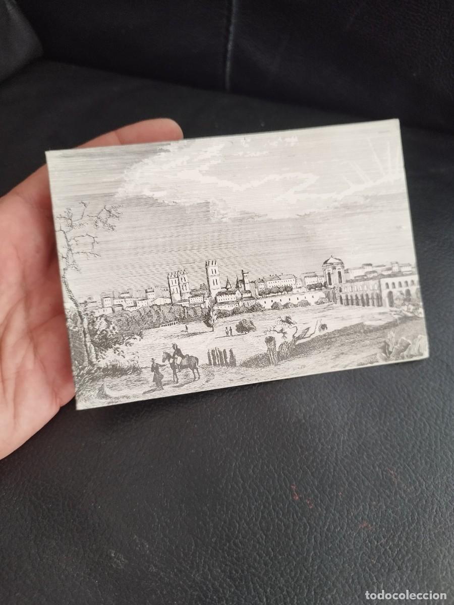 Postales: Tarjeta postal muestra una vista general de Montpellier del siglo XIX. Preproducci&oacute;n..