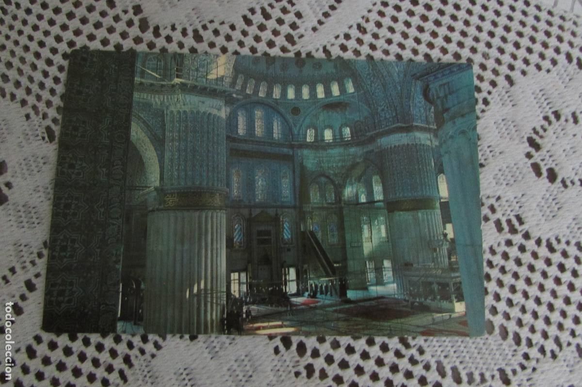 Postales: ISTANBUL TURKIYE SULTANAHMET CAMII ICI 1616