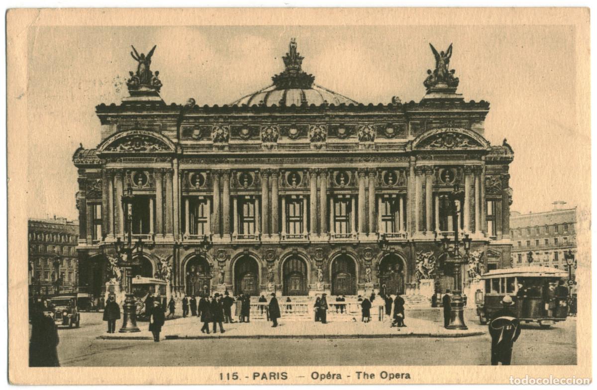 Postales: Op&eacute;ra (PARIS)_A.Leconte. 115 / Teatros Francia