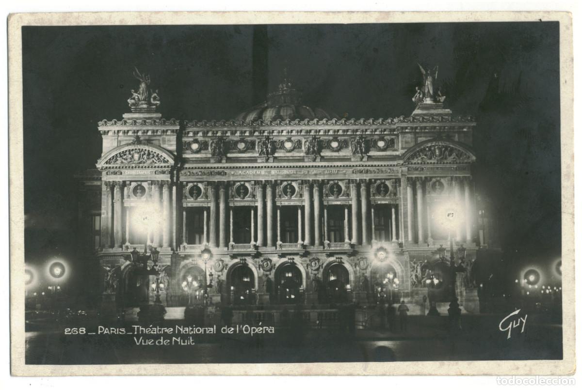 Postales: PARIS_Op&eacute;ra_Guy 268 / Teatros Francia