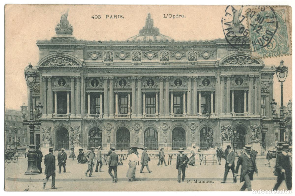 Postales: Op&eacute;ra (PARIS)_P. Marmuse. 493 / Teatros Francia