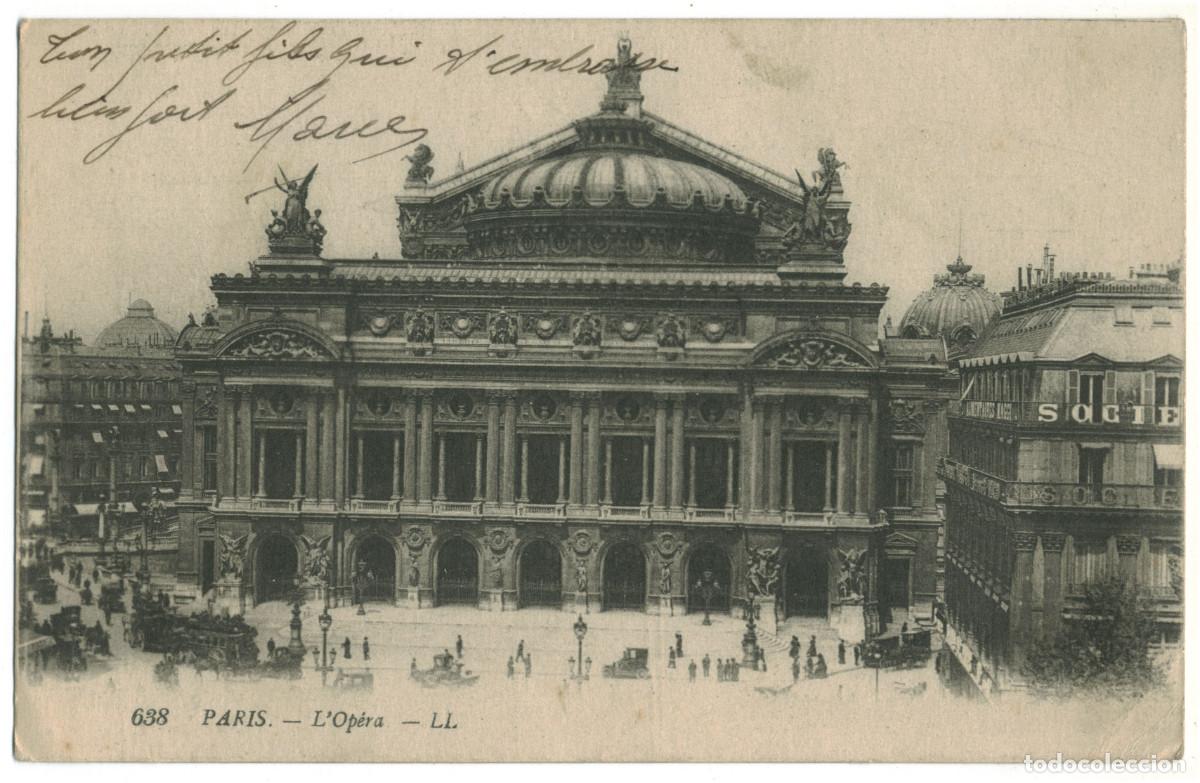 Postales: Op&eacute;ra (PARIS)_L&eacute;vy. 638 / Teatros Francia