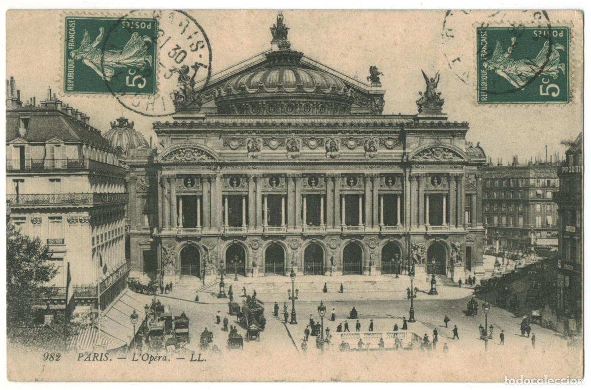 Postales: Op&eacute;ra (PARIS)_L&eacute;vy. 982 / Teatros Francia