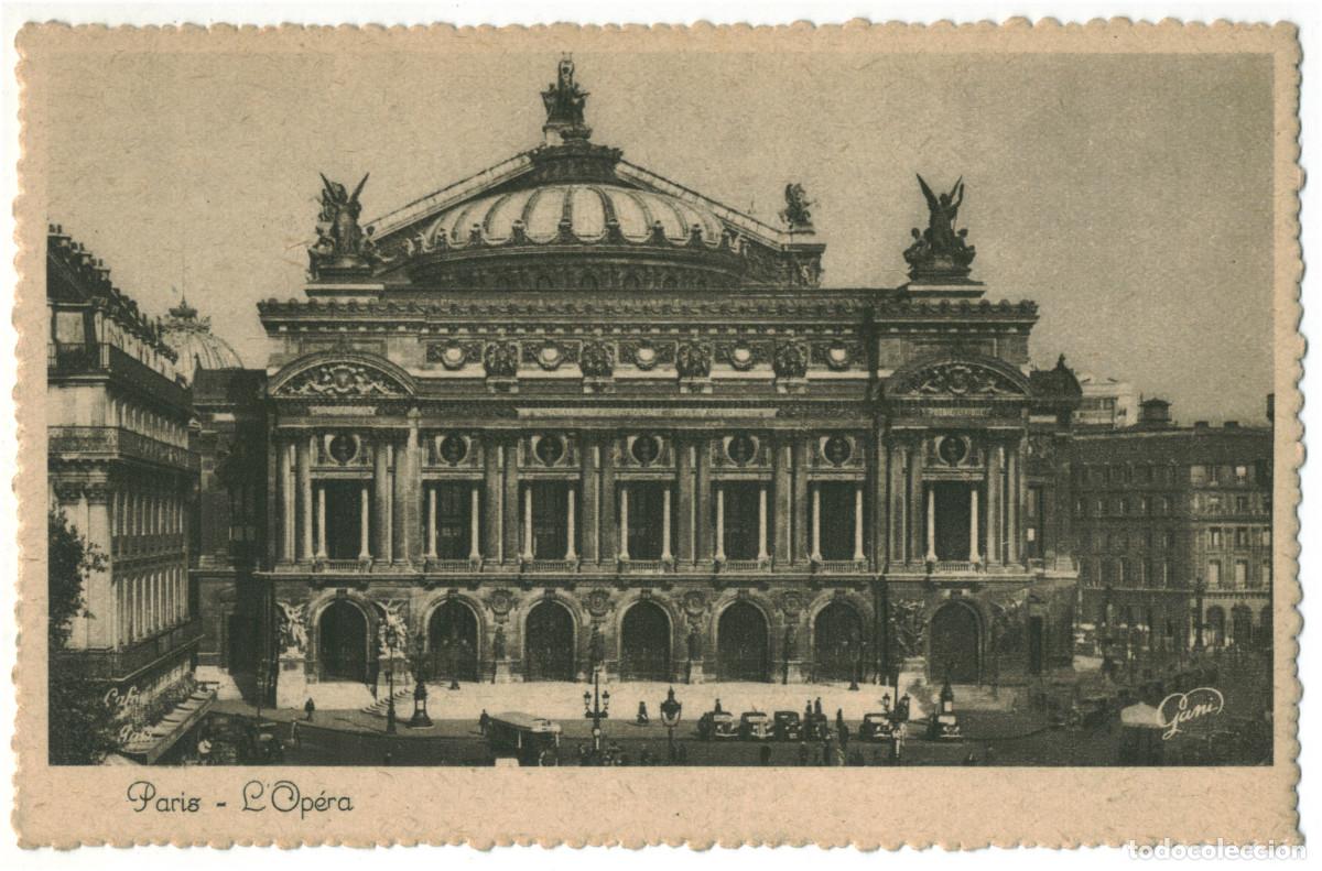 Postales: Op&eacute;ra (PARIS)_Gany. 1015 / Teatros Francia
