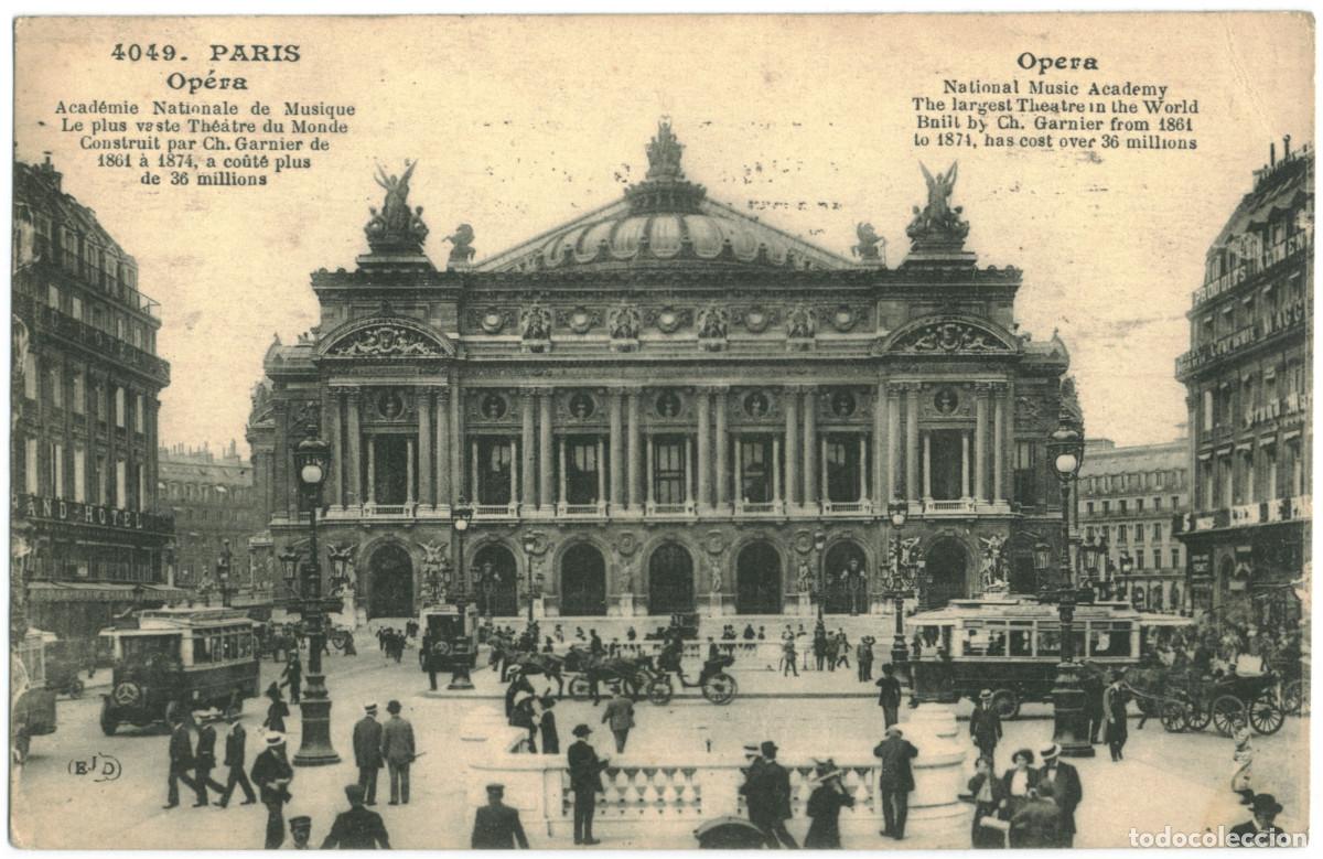 Postales: PARIS_Op&eacute;ra_Le Deley 4049 / Teatros Francia