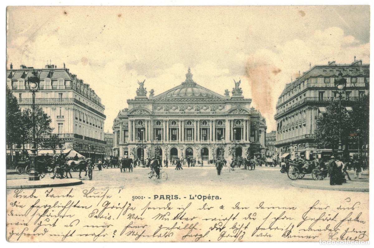 Postales: PARIS_Op&eacute;ra_Sin datos 5001 / Teatros Francia