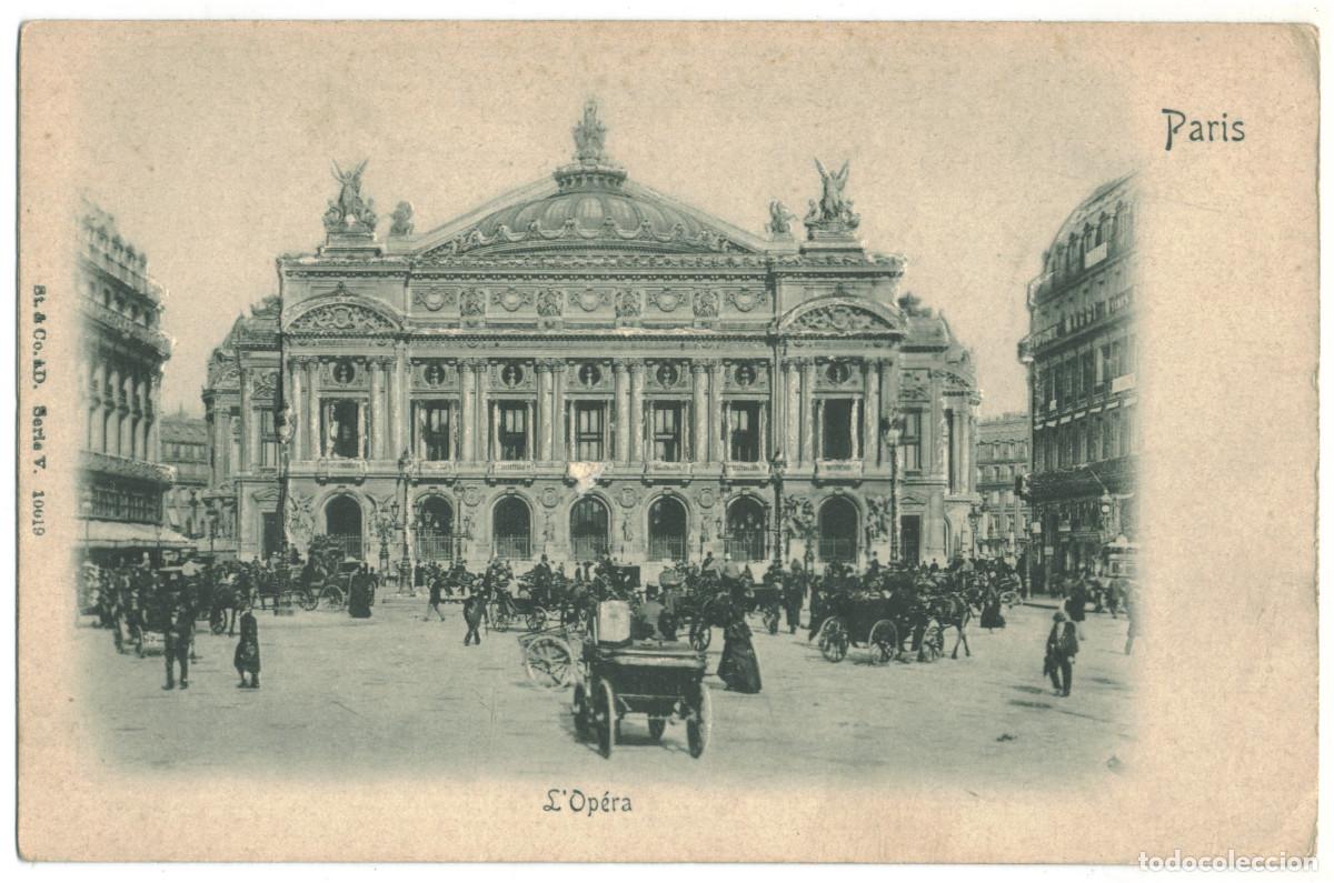 Postales: Op&eacute;ra (PARIS)_St. (V-10019) / Teatros Francia
