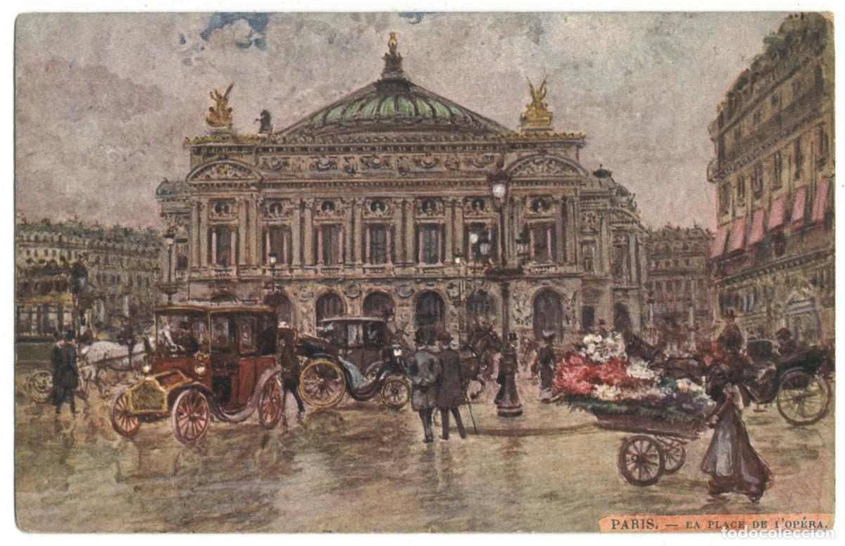 Postales: PARIS_Op&eacute;ra_Sin datos / Teatros Francia