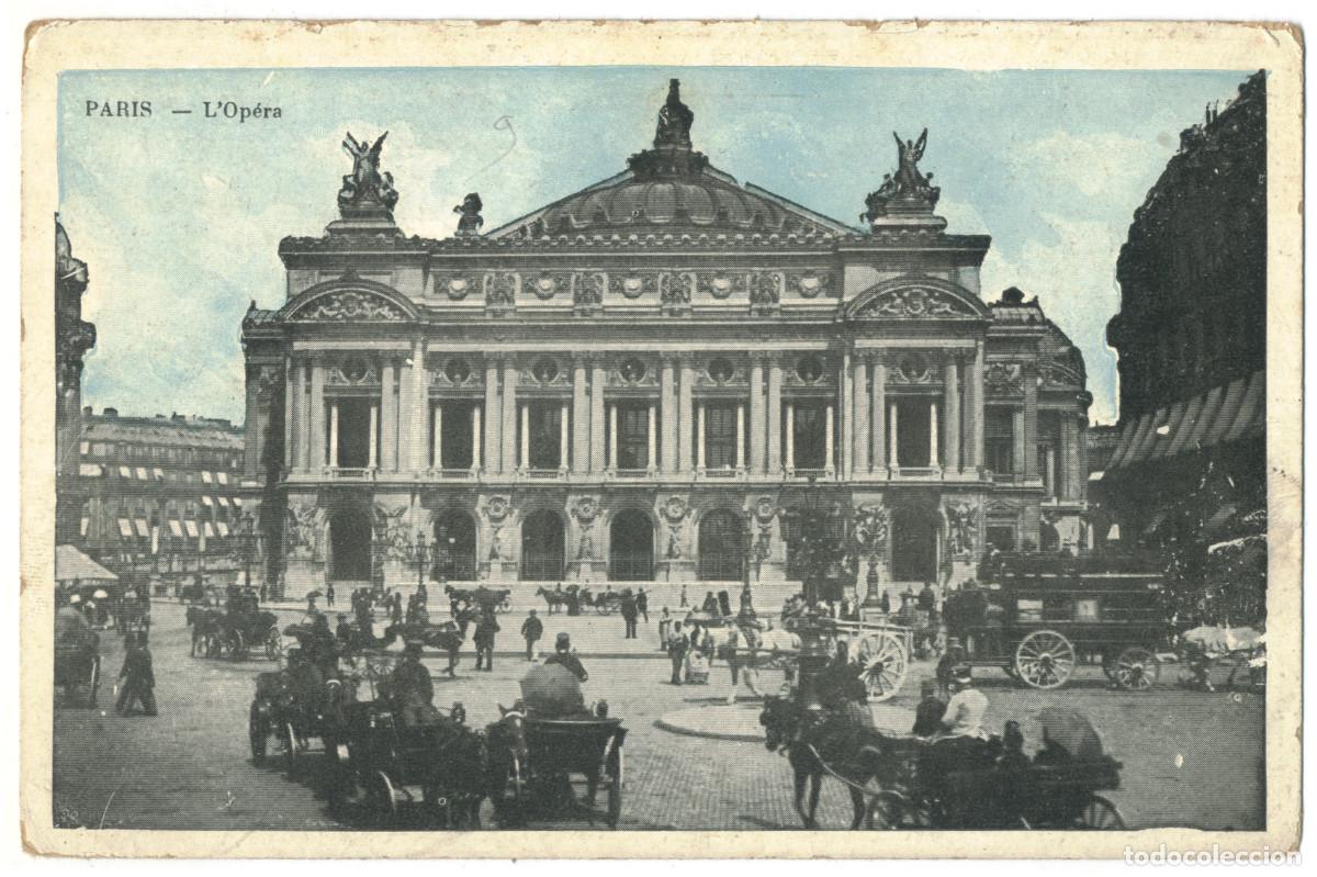 Postales: Op&eacute;ra (PARIS)_J. C. s.n / Teatros Francia