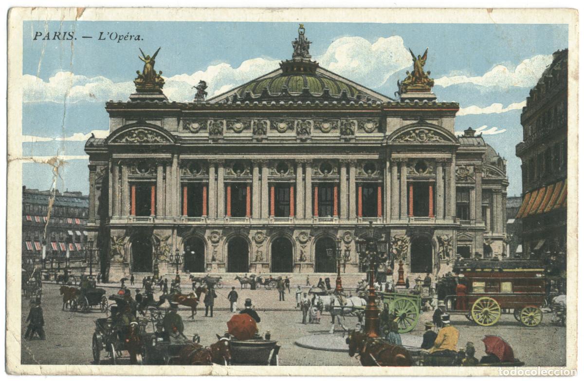 Postales: Op&eacute;ra (PARIS)_Sin datos. s.n / Teatros Francia
