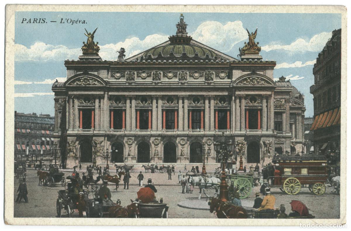 Postales: Op&eacute;ra (PARIS)_Sin datos. s.n / Teatros Francia