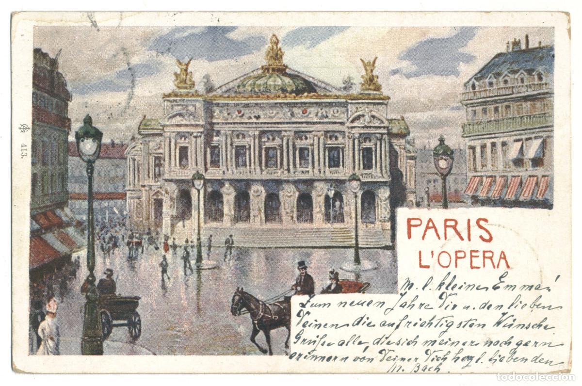 Postales: PARIS_Op&eacute;ra_IAG 413 / Teatros Francia