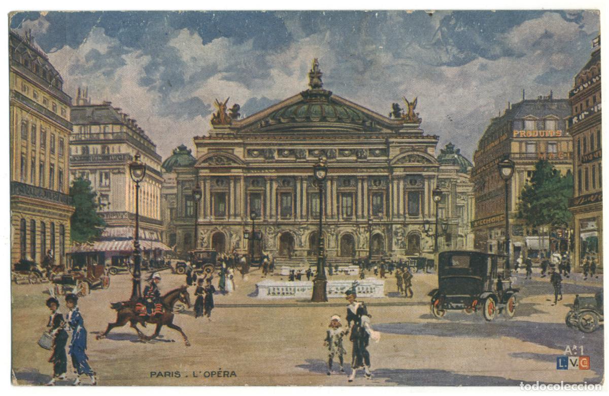 Postales: Op&eacute;ra (PARIS)_L.V.G. & CPI. 1 / Teatros Francia