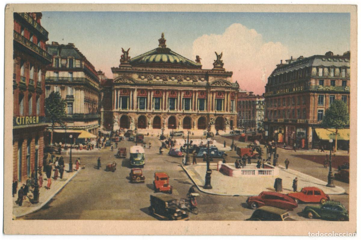 Postales: Op&eacute;ra, Place (PARIS)_Arts Photom&eacute;caniques. 3 / Teatros Francia