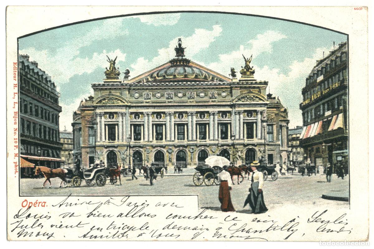 Postales: Op&eacute;ra (PARIS)_H.L., L., Bijou. 10 / Teatros Francia