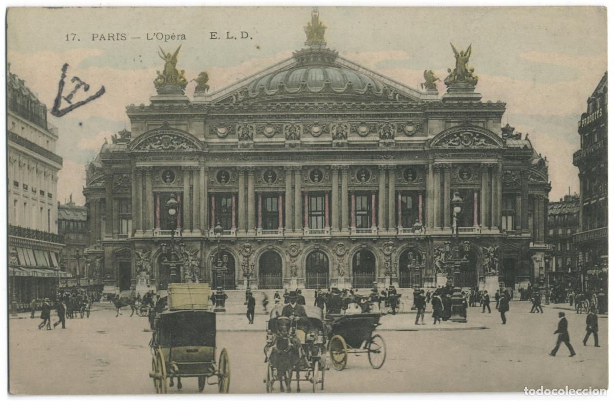 Postales: Op&eacute;ra (PARIS)_ELD. 17 / Teatros Francia